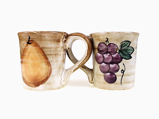 Image showing Fruit Mugs
