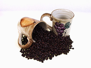 Image showing Fruit Mugs with Beans