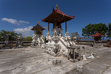 Image showing Famous Hindu Car Temple, Nusa Penida, Bali