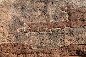 Image showing grunge old wall texture