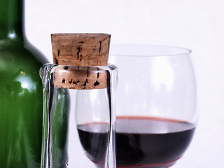 Image showing Corked Bottle