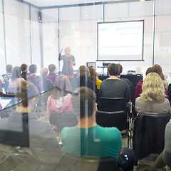 Image showing Audience in the lecture hall.