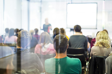 Image showing Audience in the lecture hall.