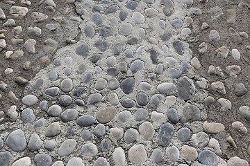 Image showing Background with rounded stones