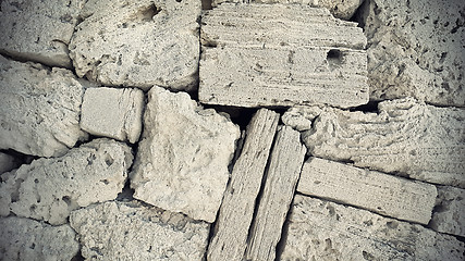 Image showing Stone wall texture