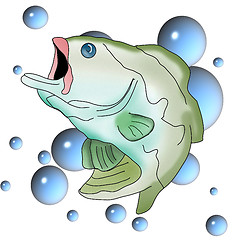 Image showing Bass and Bubbles