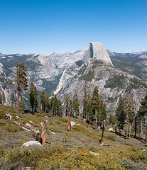 Image showing Hiking panaramic train in Yosemite