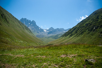 Image showing Hiking in Georgia Mountain