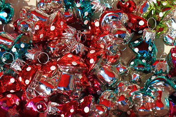 Image showing christmas glass decoration