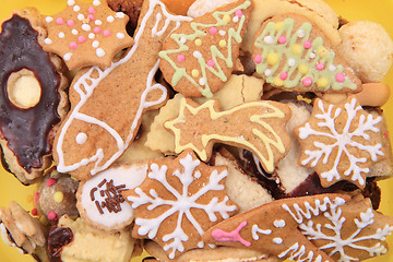 Image showing christmas cookies 