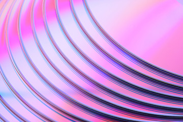 Image showing Abstract purple CD background