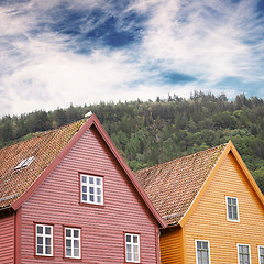 Image showing colorful traditional houses