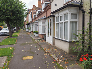 Image showing A row in Tanworth in Arden