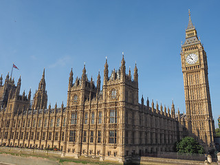 Image showing Houses of Parliament in London