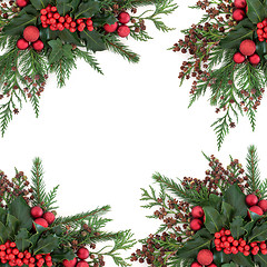 Image showing Christmas Decorative Border