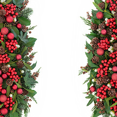 Image showing Christmas Decorative Border