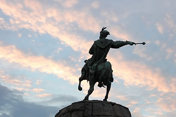 Image showing Monument to Bogdan Khmelnytsky in Kyiv, Ukraine