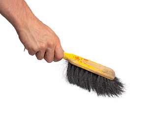 Image showing Hand brush isolated