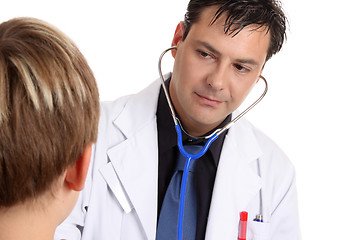 Image showing Doctor patient medical checkup
