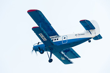 Image showing antonov an 2 airplane flyes