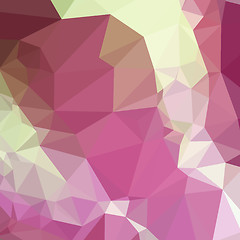 Image showing Light Thulian Pink Abstract Low Polygon Background