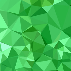 Image showing Inchworm Green Abstract Low Polygon Background