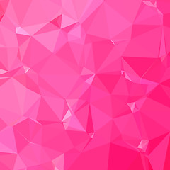 Image showing Persian Rose Pink Abstract Low Polygon Background