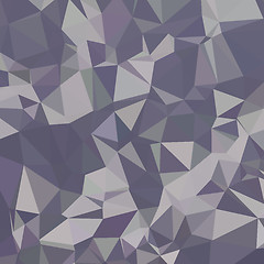 Image showing Lavender Purple Abstract Low Polygon Background