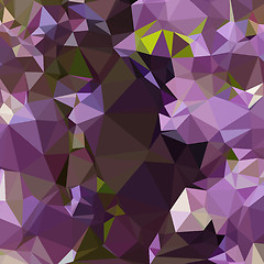 Image showing Rich Lilac Purple Abstract Low Polygon Background