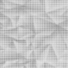 Image showing Black and  White Halftone Pattern