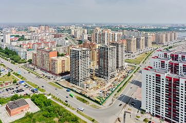 Image showing Residential district in Tyumen. Russia