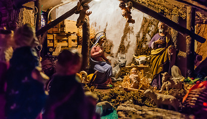 Image showing Birth of Jesus in the manger