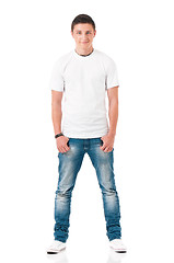 Image showing T-shirt on a young man