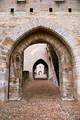 Image showing Valentre bridge in Cahors France