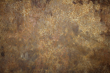 Image showing rusty metal background real texture