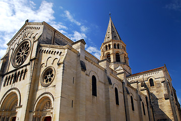 Image showing Gothic church in Nimes France