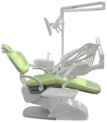 Image showing Dentist Chair Cutout