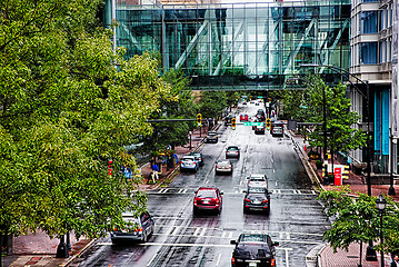 Image showing charlotte north carolina views around  downtown