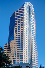 Image showing charlotte north carolina views around  downtown