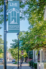 Image showing street scenes around york city south carolina