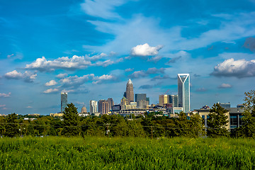 Image showing charlotte north carolina city skyline