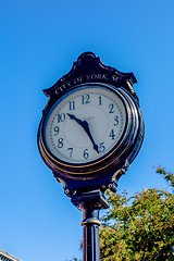 Image showing street scenes around york city south carolina