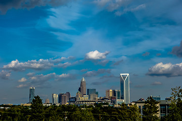 Image showing charlotte north carolina city skyline