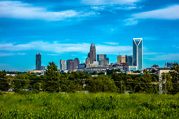 Image showing charlotte north carolina city skyline