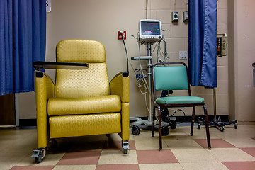 Image showing exam room at doctor office in hospital