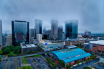 Image showing charlotte north carolina views around  downtown