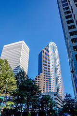 Image showing charlotte north carolina views around  downtown