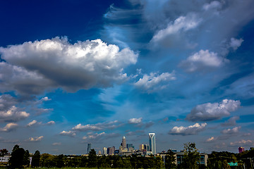 Image showing charlotte north carolina city skyline