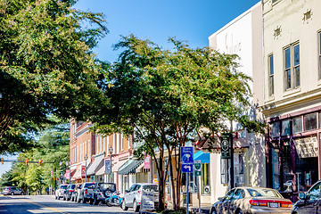 Image showing street scenes around york city south carolina