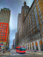 Image showing tulsa city oklahoma skyline and downtown